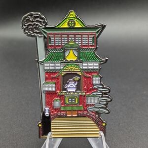 Spirited Away Bath House No Face Ghibli Limited Edition /50 Enamel Art Pin LE50